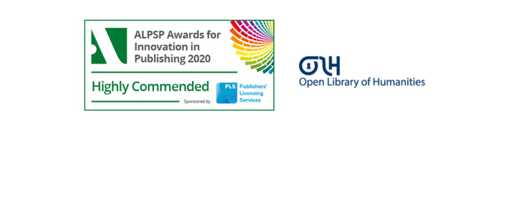 Open Library of Humanities Wins Highly Commended ALPSP Award