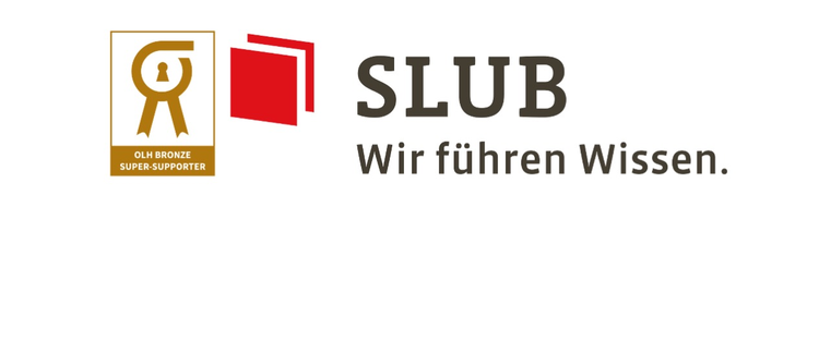 OLH welcomes the Saxon State and University Library Dresden (SLUB) as a bronze super-supporter