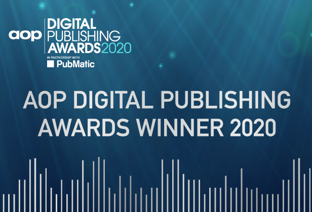 AOP Digital Publishing Awards Winner 2020