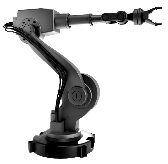 An industrial robotic arm